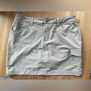 Eddie bauer Stylish Tan Mini Skirt Womens size 6